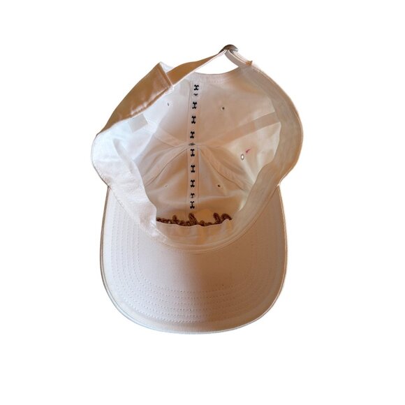 Under Armour Charleston UA Free Fit Adjustable White Cap - Picture 4 of 4